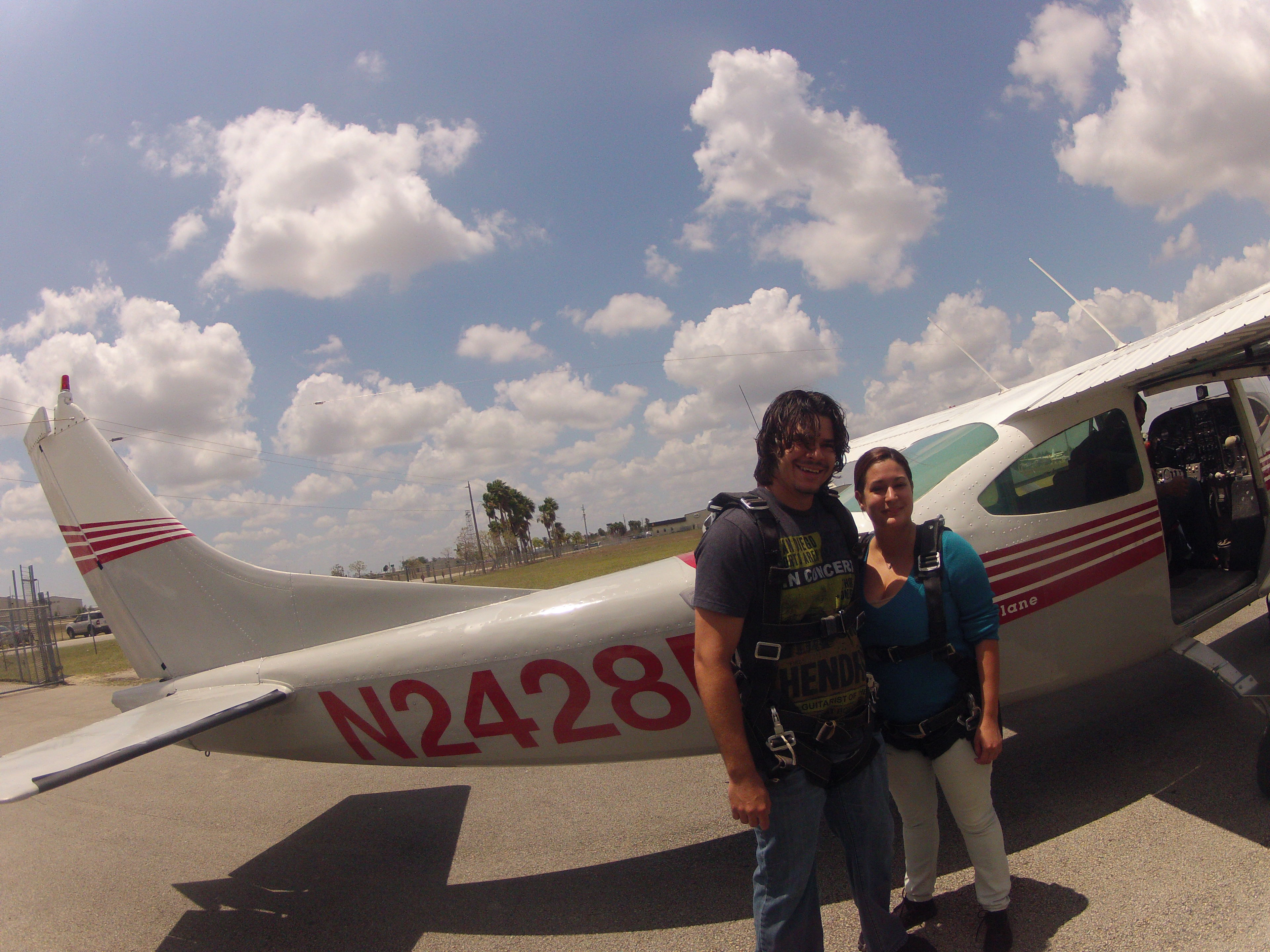 Miami Sky Diving Plane