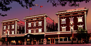 Front View of The Peery Hotel